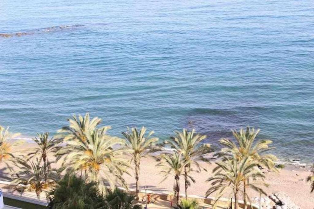 Large Modern Beach Front Apartment, Rooftop Pool!! Marbella Buitenkant foto